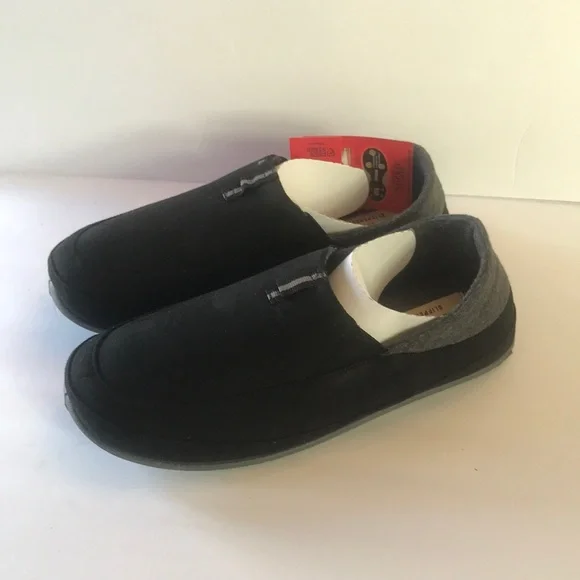 Deer Stags mens Technology  CampoSlipper  Black/Dk Grey Size 11M - Picture 6 of 14